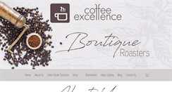 Desktop Screenshot of coffeeexcellence.co.za